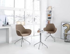 Fan 2 Seat Sofa With Cantilever Legs   Model 20V 8