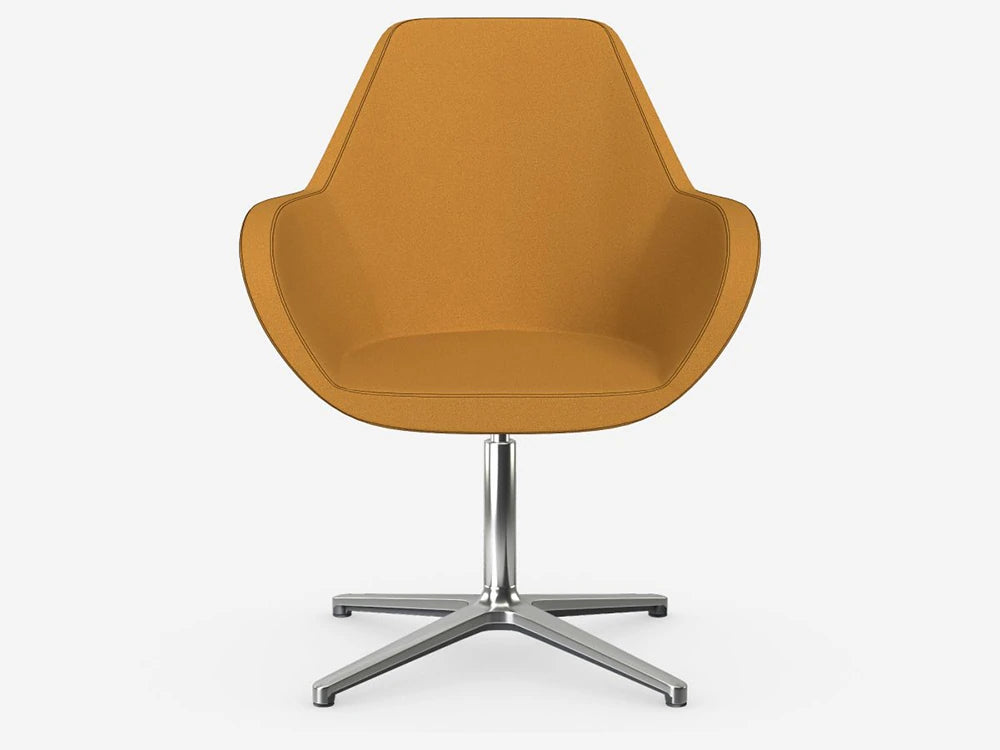 Fan Swivel Armchair With 4 Star Base   Model 10F  Pro Fan10F Ev 18  Cnt