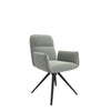 Faze Armchair with 4-Star Base - Grey/Black