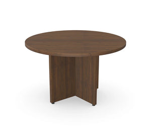 Fermo Round Table 1200 mm with Cross Base FER P1200D DW