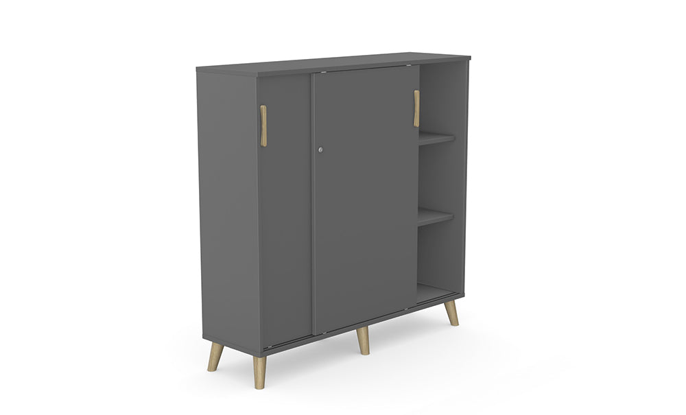 Filing Cabinet With Sliding Doors Sv 13