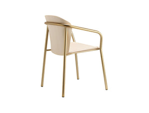 Finn Metal And Wood Armchair 3