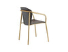 Finn Metal and Wood Armchair 6