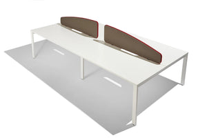 Flite Softline Desk Mounted Curved Top 12