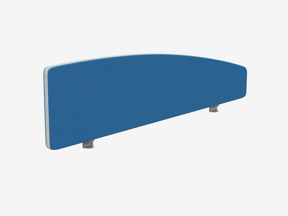 Flite Softline Desk Mounted Curved Top Fsl 14 380 Cv Sl Fabric