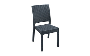 Florida Side Chair Dark Grey