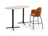 Flos High Stool with Footrest with Hightop Table