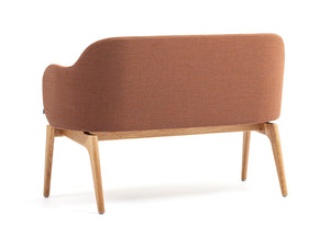 Flos Low Bench with Wooden Legs 3