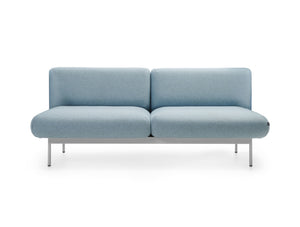 Fora Upholstered 2 Seater Armless Modular Sofa