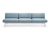 Fora Upholstered 3 Seater Armless Modular Sofa