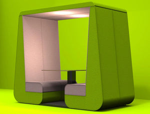 Funky Meeting Pod 2 Seater In Green