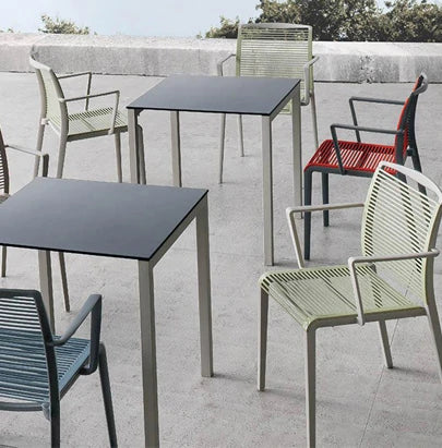 Gaber Avenica Stackable Outdoor Chair Available In A Variety Of Frame Finishes