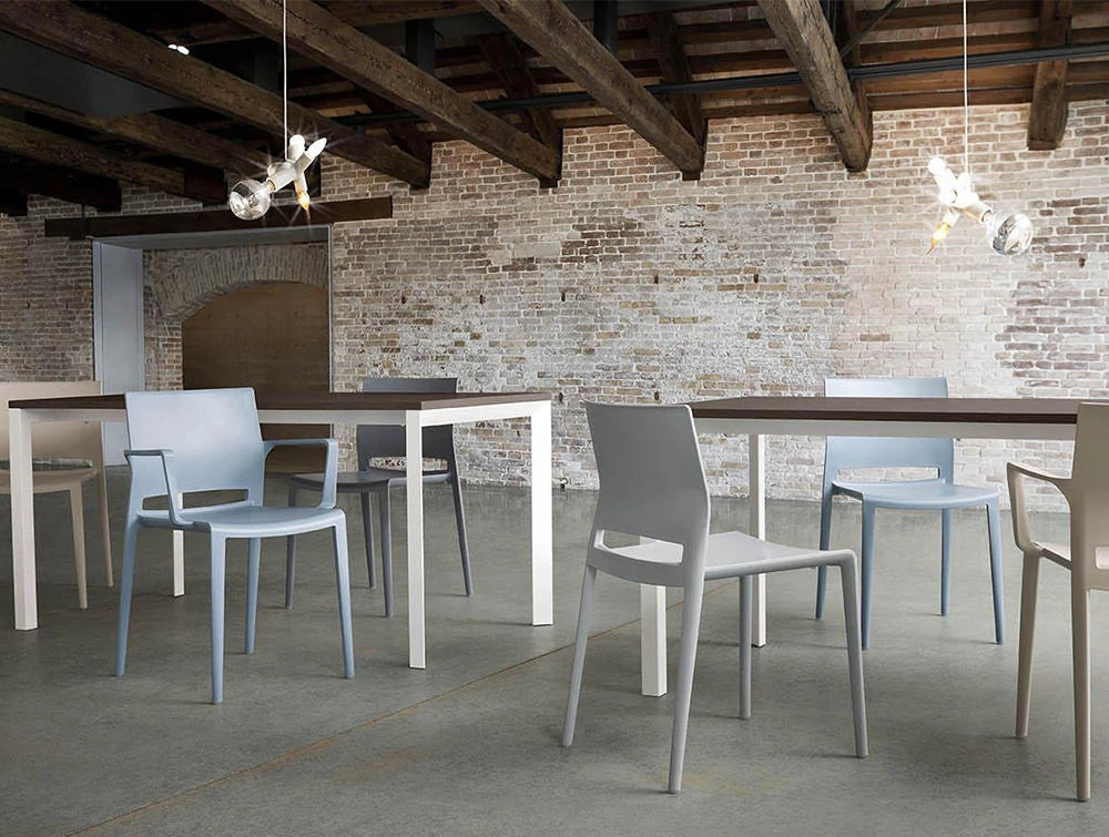 Gaber Bakhita Stackable Canteen Chair In Office Break Room 1