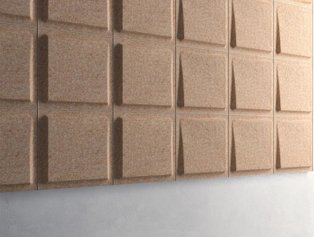 Gaber Fono Acoustic Wall Panels In Light Brown