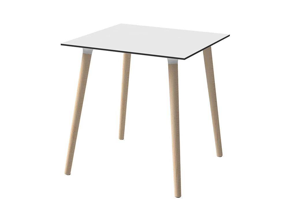 Gaber Stefano Square Coffee Table With White Tabletop