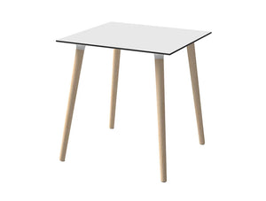 Gaber Stefano Square Coffee Table With White Tabletop