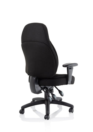 Galaxy Medium Back Task Operator Office Chair With Adjustable Arms OP000064 10