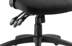 Galaxy Medium Back Task Operator Office Chair With Adjustable Arms OP000064 13