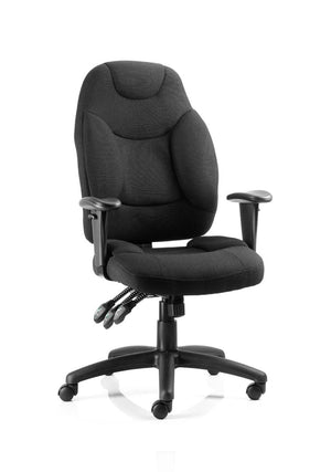 Galaxy Medium Back Task Operator Office Chair With Adjustable Arms OP000064 2