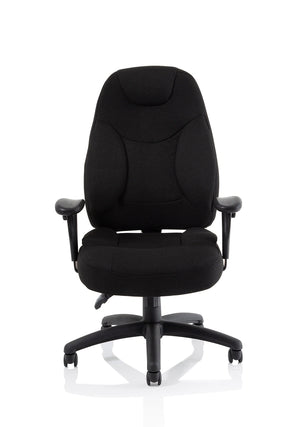 Galaxy Medium Back Task Operator Office Chair With Adjustable Arms OP000064 5