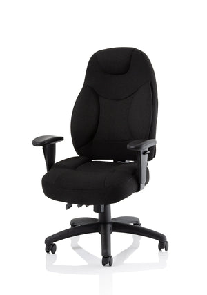 Galaxy Medium Back Task Operator Office Chair With Adjustable Arms OP000064 6