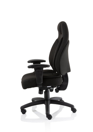 Galaxy Medium Back Task Operator Office Chair With Adjustable Arms OP000064 7