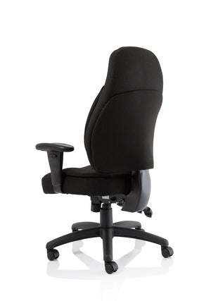 Galaxy Medium Back Task Operator Office Chair With Adjustable Arms OP000064 8