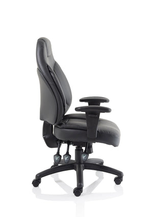 Galaxy Medium Back Task Operator Office Chair With Adjustable Arms OP000068 10