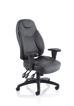 Galaxy Medium Back Task Operator Office Chair With Adjustable Arms OP000068 1