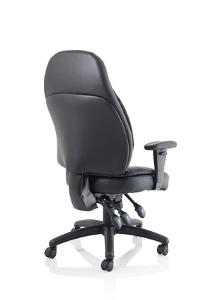 Galaxy Medium Back Task Operator Office Chair With Adjustable Arms OP000068 9