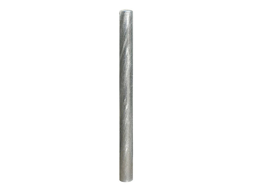 Galvanised Dome Top Steel Bollard - 76mm