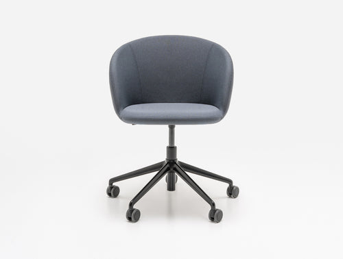 Grace Height Adjustable Chair on 4 Spoke Base with Castors