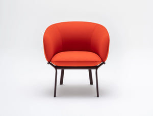 Grace Soft Seating Armchair on 4-Legged Base