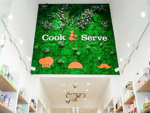 Green Mood Green Walls Forest Cook And Serve