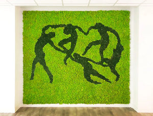 Green Mood Green Walls Lichen Moss Unapei La Danse De Matisse
