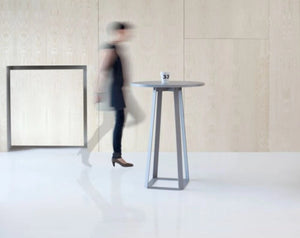 H2 Hightop Table in Grey Finish