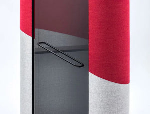 Hana Compact Acoustic Phone Booth Close Middle View