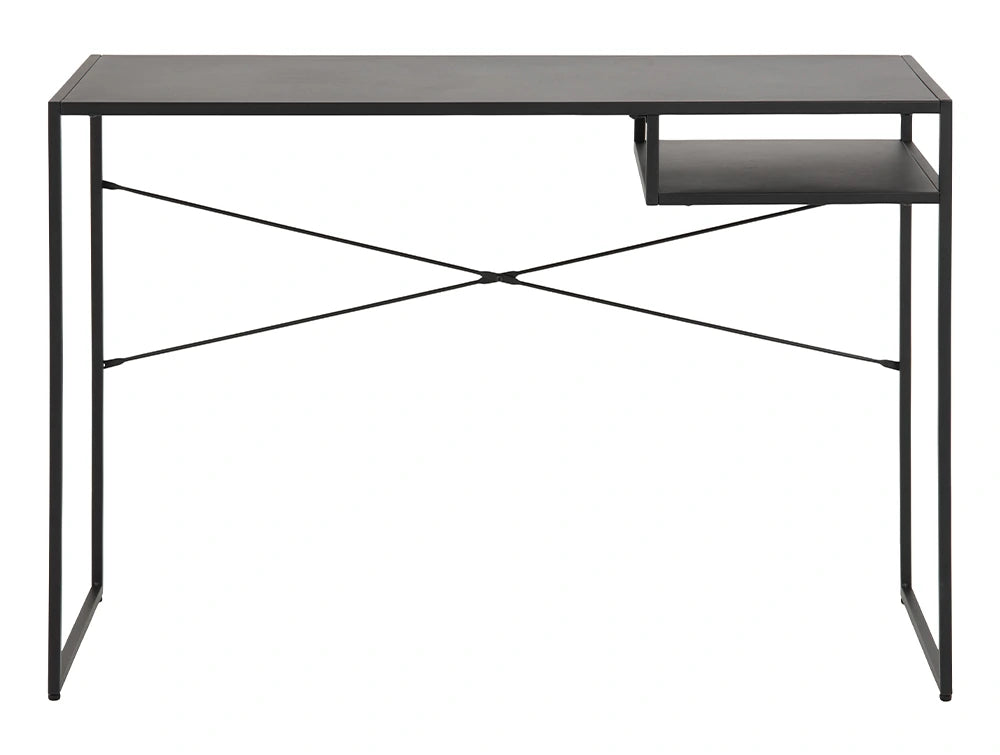 Harry Home Office Desk Matte Black 3