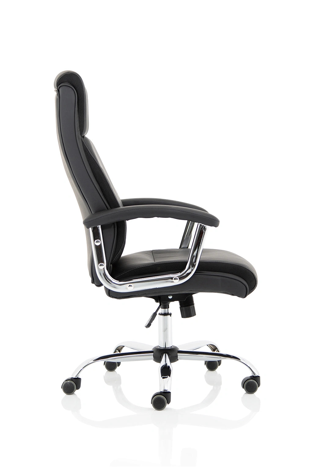 Hatley Black Bonded Leather Executive Chair EX000445 9