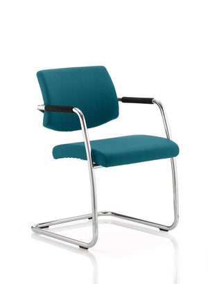 Havanna Medium Back Cantilever Visitor Chair With Arms KCUP0295 2