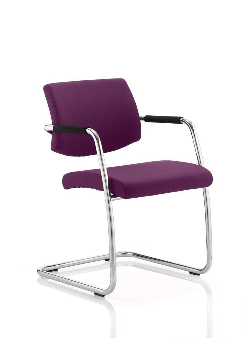 Havanna Medium Back Cantilever Visitor Chair With Arms KCUP0296 1