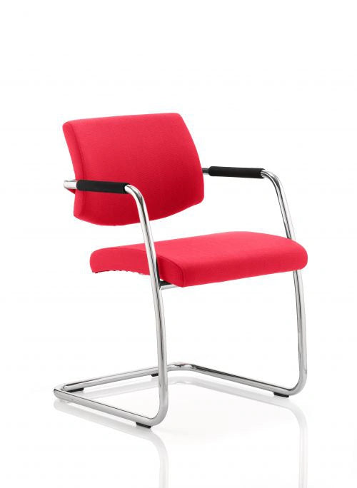 Havanna Medium Back Cantilever Visitor Chair With Arms KCUP2040 1