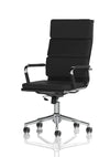 Hawkes Black Pu Chrome Frame Executive Chair EX000219 3