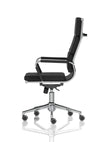 Hawkes Black Pu Chrome Frame Executive Chair EX000219 4