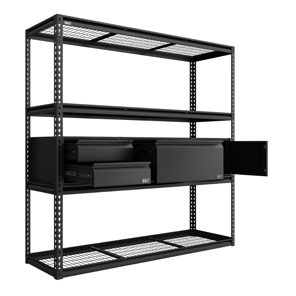 Heavy-Duty Modular Racking Kit with 3 Storage Units APMRCOMBO1 5