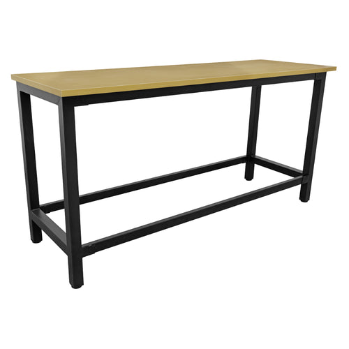 Heavy-Duty Steel Workbench with 25mm MDF Top 1.8m