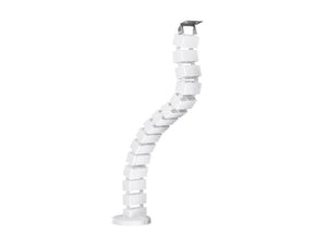 Height Adjustable Square Cable Spine White