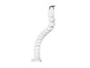 Height Adjustable Square Cable Spine White