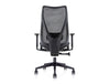 High-Back Task Chair with Adjustable Lumbar Support and Knee Tilt Mechanism 4