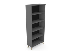 High Bookcase SV 02 in Grey Finish